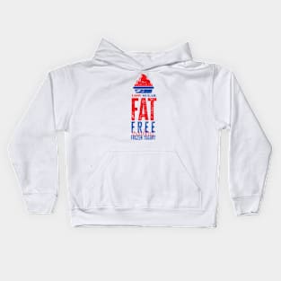 FAT Free, Low Sugar Frozen Yogurt Kids Hoodie